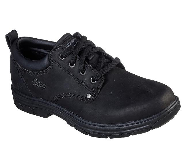Zapatos Sin Cordones Skechers Hombre - Segment Negro GDRTJ0962